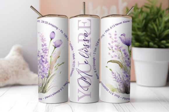 Download You Are Purple Floral Tumbler Wrap - Tumbler wrap Collection