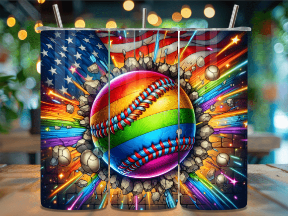Download Rainbow LGBT Pride Baseball Tumbler Wrap - Tumbler wrap Collection