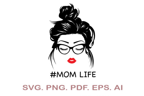 Download Mom Life Skull, Mom Life&nbsp;&nbsp; - Premium Resources