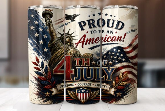 Download Patriotic 4th of July Tumbler Wrap PNG - Tumbler wrap Collection