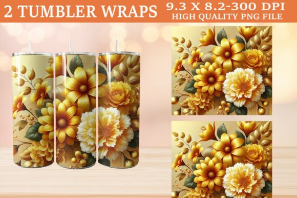 Download Floral Sublimation Tumbler Wraps - Tumbler wrap Collection