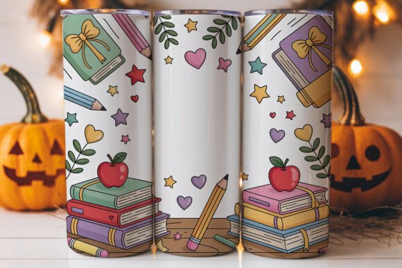 Download Back to School Tumbler Wrap - Tumbler wrap Collection