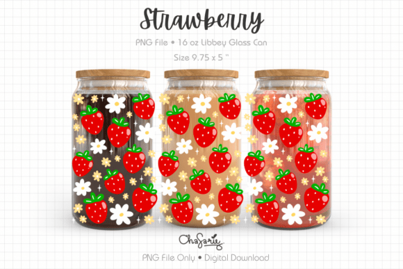 Download Summer Strawberry Libbey Tumbler Wrap - Tumbler wrap Collection