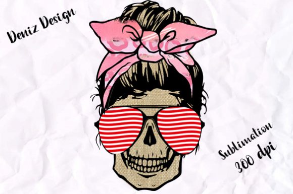 Download Sublimation Mom Life Skull Digital - Premium Bundle