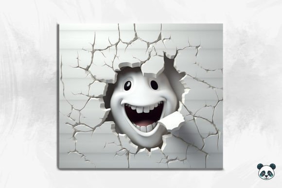 Download Ghost Cracked Hole 3D Tumbler Wrap - Tumbler wrap Collection
